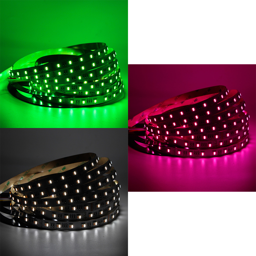 5in1 RGBCCT Color Changing Lights - 12mm 24V/12V 5050 LED Strip - 60LEDs/m 5in1 RGBCCT Color Changing Lights - 12mm 24V/12V 5050 LED Strip - 60LEDs/m